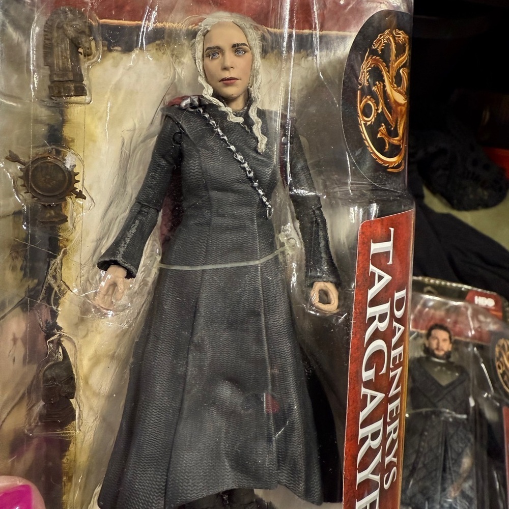 HBO Game of Thrones Action Figures Set Of 3 JonSnow, Arya, McFarlane Toys NEW - Picture 13 of 16